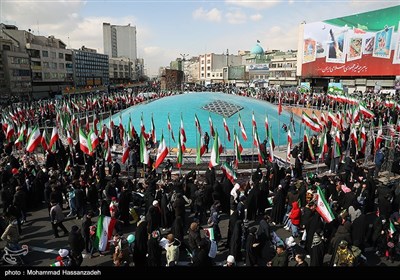 راهپیمایی 22 بهمن در تهران