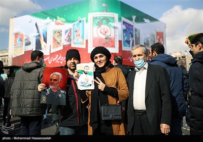 راهپیمایی 22 بهمن در تهران