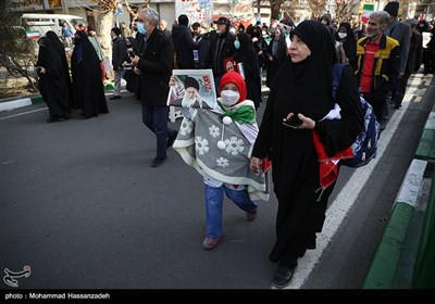 راهپیمایی 22 بهمن در تهران