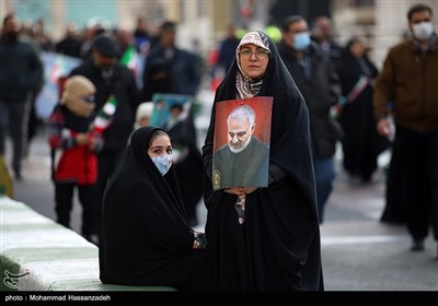 راهپیمایی 22 بهمن در تهران