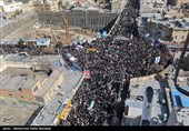 تصاویر هوایی راهپیمایی 22 بهمن در قم 
