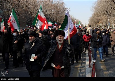  راهپیمایی ۲۲ بهمن در تبریز 