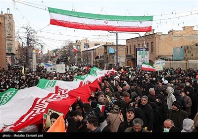 راهپیمایی 22 بهمن در ارومیه 