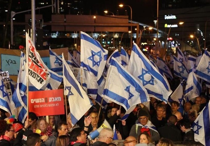 تداوم بحران سیاسی در رژیم اشغالگر قدس/ ششمین هفته تظاهرات مخالفان نتانیاهو