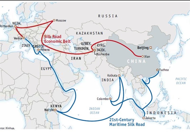 راهبردهایی برای  اتصال ایران به &quot; ابتکار کمربند و جاده&quot; چین