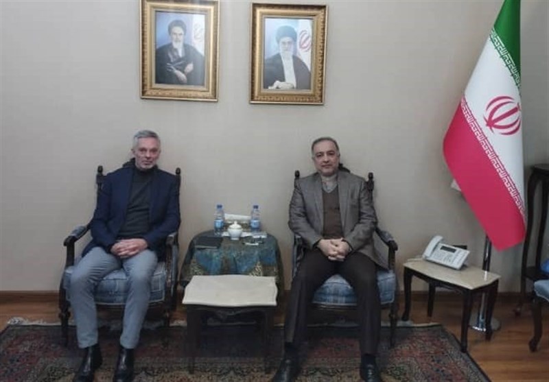 دیدار سفیر ایران با  رئیس هیئت بین‌المللی صلیب سرخ در سوریه
