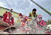 فعالیت امدادگران ایران در مناطق زلزله‌زده ترکیه + تصاویر