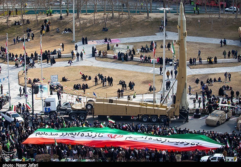 موشک , پهپادهای ایران , راهپیمایی 22 بهمن , 