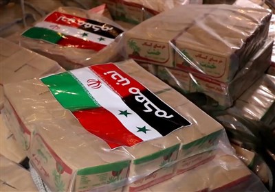 کمک های جمهوری اسلامی ایران به زلزله زدگان حلب