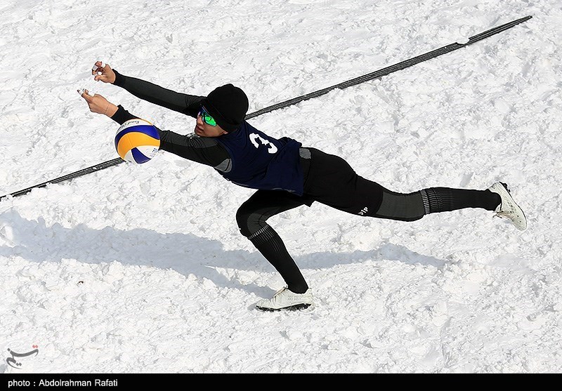 نمایندگان ایران در تور والیبال برفی اروپا