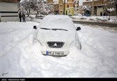 برف راه ارتباطی 200 روستای کهگیلویه و بویراحمد را قطع کرد + فیلم