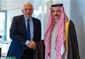 دیدار وزیر خارجه عربستان با بورل و گفتگو در مورد ایران