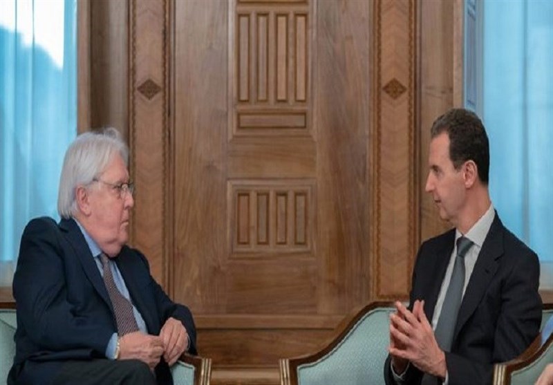 الرئیس الأسد لغریفیث: ضرورة إدخال المساعدات العاجلة إلى کل المناطق فی سوریة