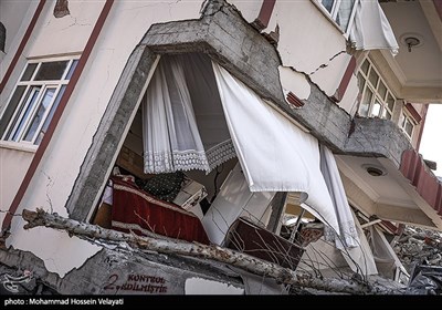 خسارات زلزله در منطقه آدی‌یامان ترکیه