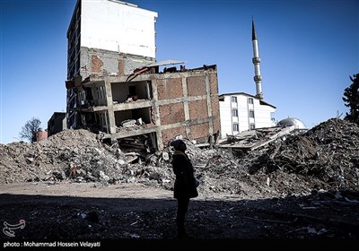 Rescue Teams Removing Debris in Turkey’s Adiyaman after Earthquake