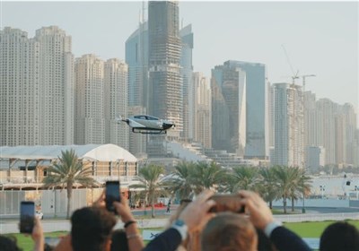  تاکسی‌های پرنده ۳ سال دیگر در آسمان دبی پرواز می‌کنند + تصاویر 