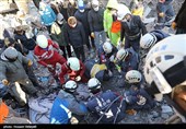 کمک رسانی امدادگران ایرانی به زلزله زدگان در شهر آدی‌یامان ترکیه 