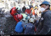 کمک رسانی امدادگران ایرانی به زلزله زدگان در شهر آدی‌یامان ترکیه 