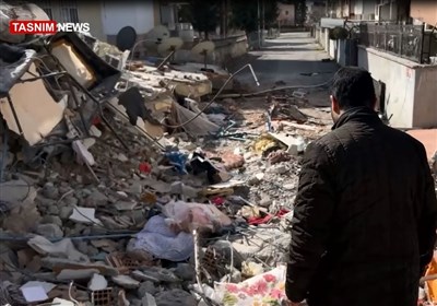  گزارش تسنیم از زلزله ترکیه ـ ۸|شهری که شهروندانش دیگر آن را جای زندگی نمی‎دانند 