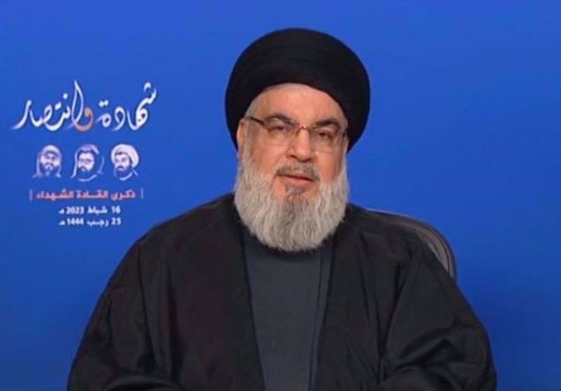 Hezbollah Chief Hails Iranian Mass Rallies on Islamic Revolution Anniversary