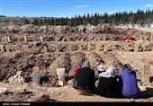 گزارش تسنیم از زلزله ترکیه ـ 12|قبرستان تازه تاسیسی که به سرعت پر شد