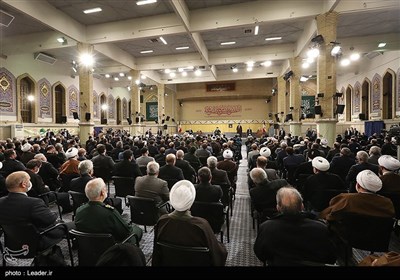  دیدار جمعی از مسوولان نظام و سفیران کشورهای اسلامی با رهبر معظم انقلاب