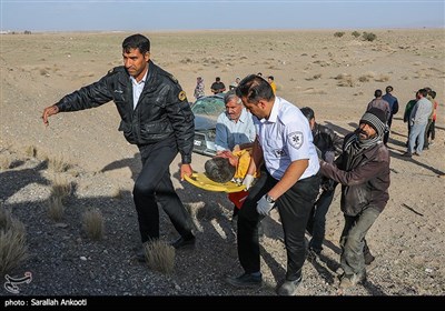 تصادف در جاده کرمان - سیرجان