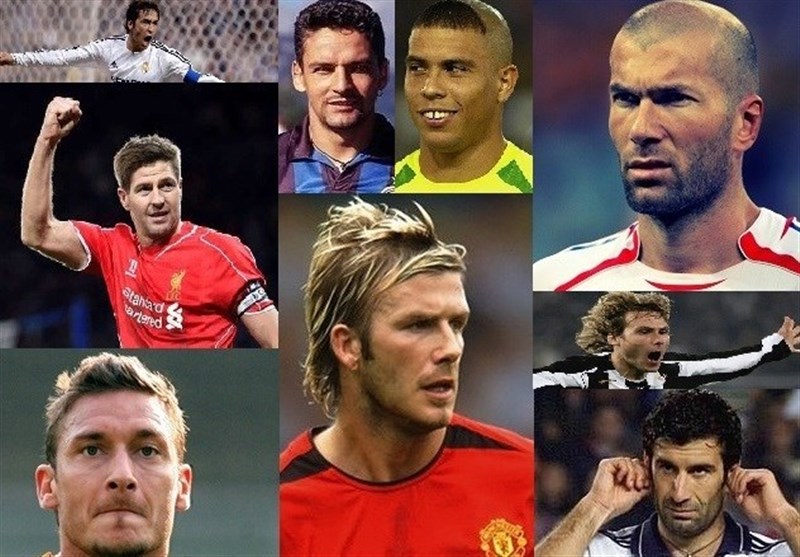 تأثیر گذر زمان بر چهره ستاره‌های پیشین فوتبال