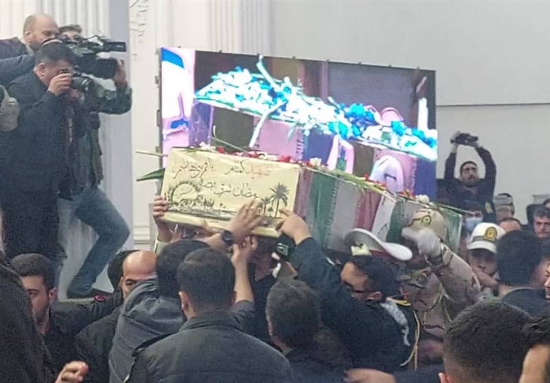 برگزاری یادواره 455 شهید انتظامی گیلان همراه با تشییع پیکر شهید گمنام در رشت