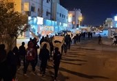 تظاهرات مردم بحرین در حمایت از زندانیان سیاسی