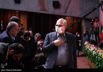 بهرام عین اللهی وزیر بهداشت در کنگره شهدای داروساز