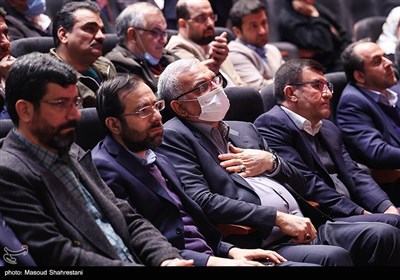 بهرام عین اللهی وزیر بهداشت در کنگره شهدای داروساز