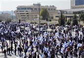 تظاهرات 20 هزار نفری در قدس اشغالی علیه سیاست‌های کابینه تندرو نتانیاهو+ فیلم
