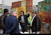 بازدید جمعی از هنرمندان سوریه از حوزه هنری