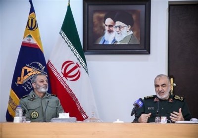  امیر موسوی در دیدار سرلشکر سلامی: دشمنان در ایجاد اختلاف بین ارتش و سپاه ناکام ماندند 