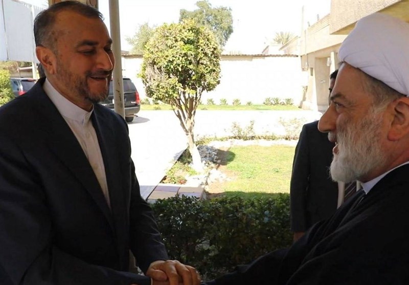 دیدار امیرعبداللهیان با رییس مجلس اعلا, وزیر مهاجرت و رییس حزب اسلامی عراق