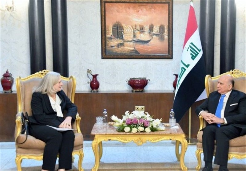 در دیدار وزیر خارجه عراق با سفیر واشنگتن در بغداد چه گذشت؟