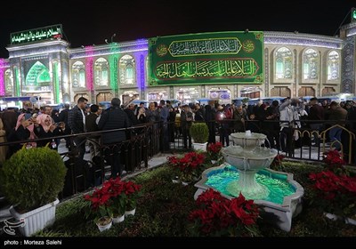 کربلای معلی در شب میلاد امام حسین (ع)