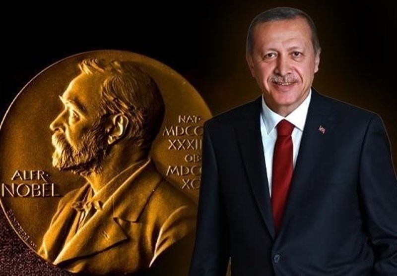 ادعای نشریه ترکیه‌ای درباره کاندیداتوری اردوغان برای جایزه نوبل