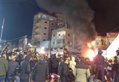 Demonstrators in West Bank, Gaza Decry Israeli Crimes in Nablus