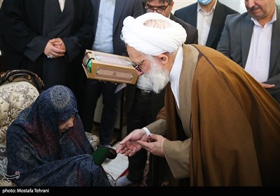 دیدار نماینده ی مقام معظم رهبری با جانبازان