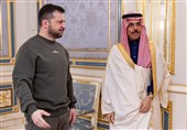 وزیر خارجه عربستان با زلنسکی دیدار کرد