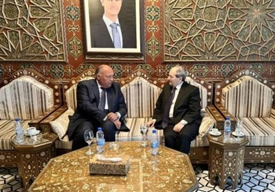  سفر وزیر خارجه مصر به دمشق و دیدار با همتای سوری بعد از ۱۲ سال 