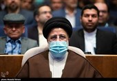  حضور سید ابراهیم رئیسی، رئیس جمهور در اختتامیه سی و ششمین جشنواره بین‌المللی خوارزمی