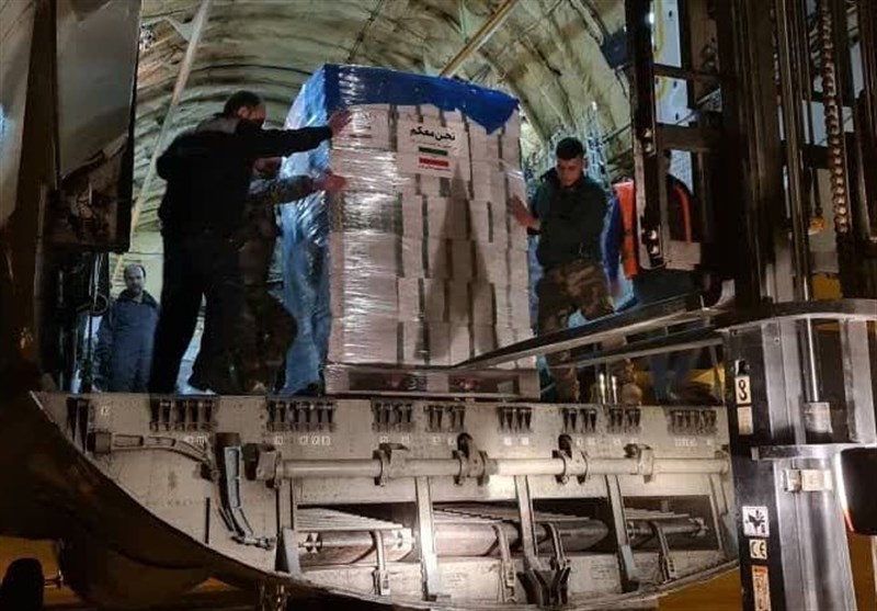 Iran Sends 14th Humanitarian Plane to Aid Earthquake Victims in Syria