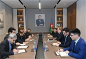 دیدار معاون دیپلماسی اقتصادی وزارت خارجه با وزیر خارجه آذربایجان