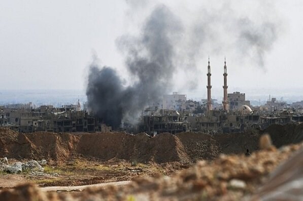 جان باختن 5 غیرنظامی سوری بر اثر انفجار مین در «دیرالزور»
