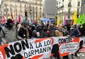 French Protesters Rally against New Law on Immigration (+Video)