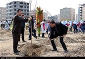 مراسم روز درختکاری - مشهد