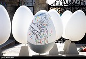 آماده سازی تخم‌مرغ های نوروزی در پارک شهر